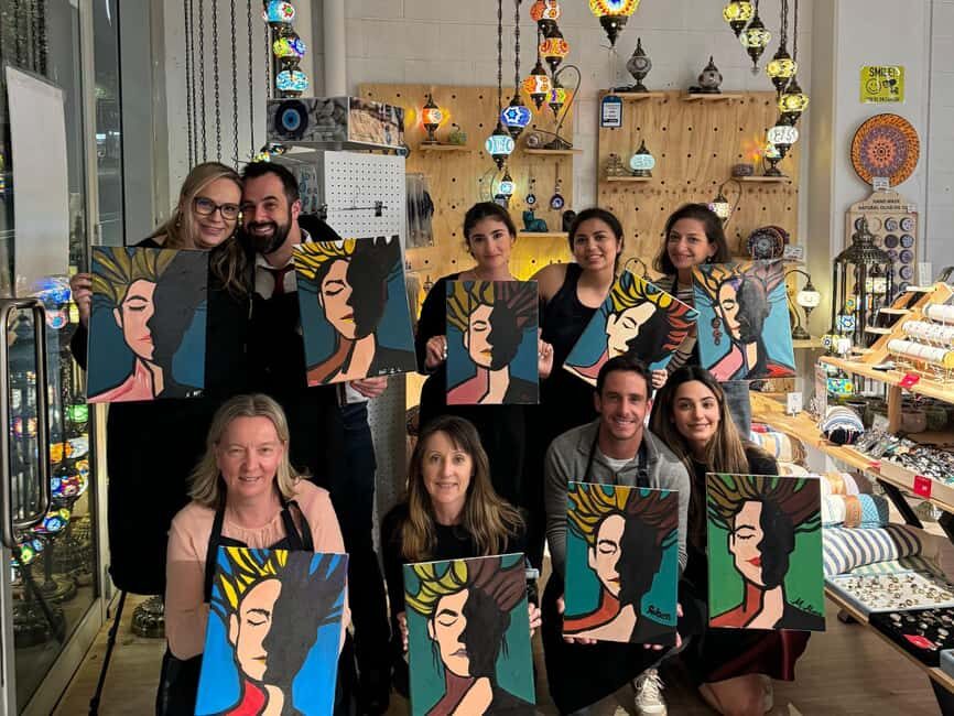 Brisbane: Paint and Sip Classes - Acrylic, Canvas & Wine - Detailed Breakdown of the Experience