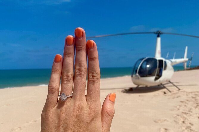 Broome: Romantic 45-Min Private Helicopter Flight & Beach Picnic - The Itinerary and Sights