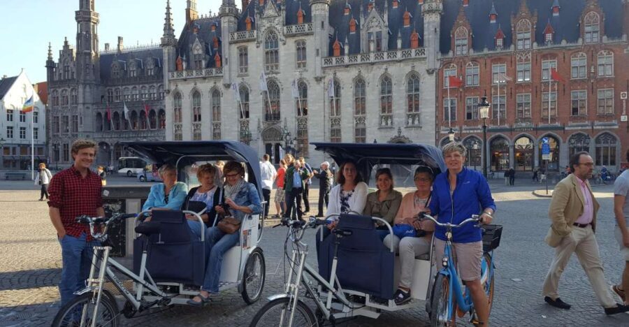 Bruges: Guided Rickshaw Tour - The Highlights of the Tour