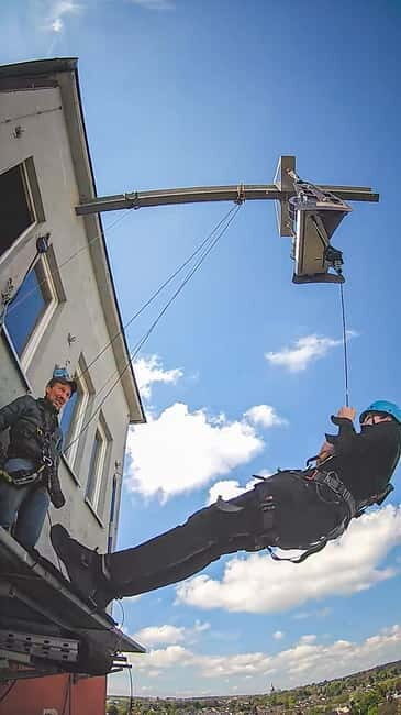Brühl: Dare the FreeJump from the TurmX Tower (near Cologne) - The Experience from Start to Finish