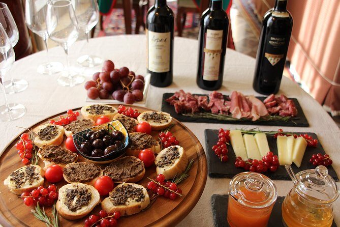 Brunello di Montalcino Wine Tasting with Tuscan appetizer in ancient residence - FAQ