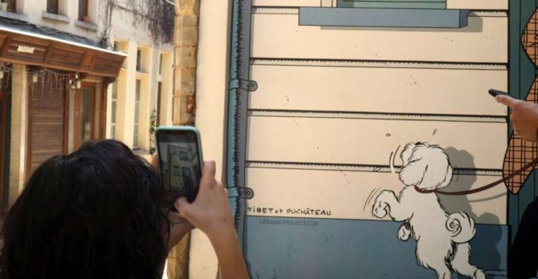 Brussels: The comic book walls walking tour - The Itinerary and Highlights