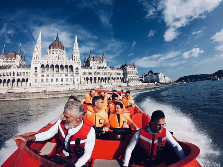 Budapest: Danube Speedboat Experience - The Itinerary Breakdown: What You Can Expect