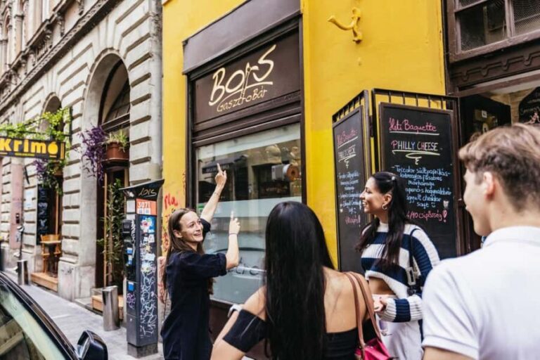 Budapest Food Tour: Eat, Sip & Explore Like a Local - The Itinerary: What You’ll See and Taste