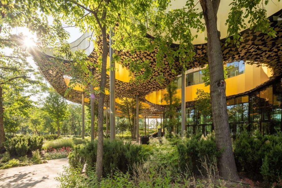 Budapest: Guided Tour of the House of Music, Hungary - Inside: Space, Light, and Sound