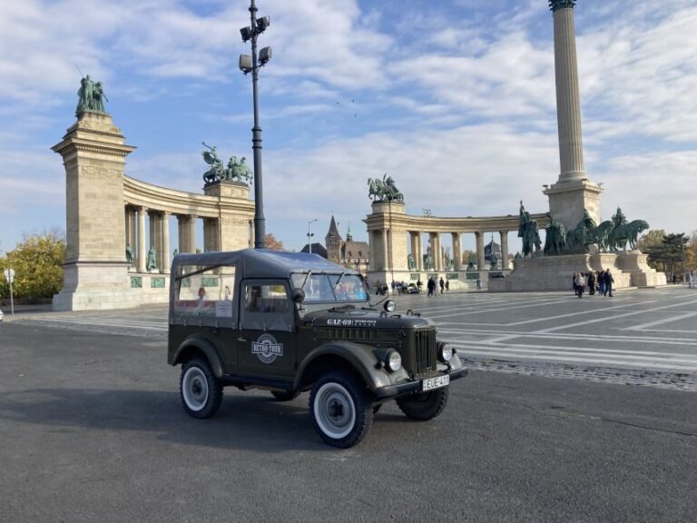 Budapest: Private City Tour with a Vintage Russian Jeep - Tour Breakdown and Highlights