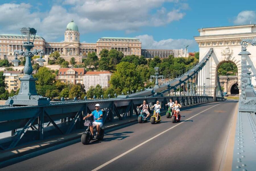 Budapest: Small-Group MonsteRoller E-Scooter Tours