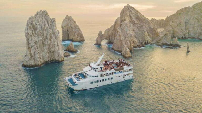 Cabo San Lucas: Sunset Premier Dinner & Show Cruise - Setting Sail into the Baja Sunset