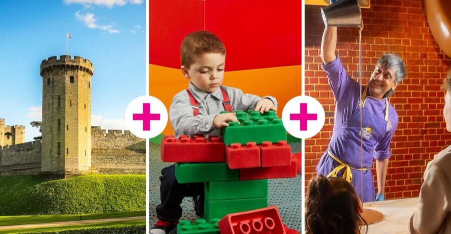 Cadbury World & LEGOLAND Discovery & Warwick Castle - Who Will Love This Tour?