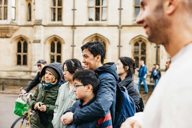 Cambridge: Alumni-led Walking Tour w/opt King's Chapel - Itinerary Breakdown