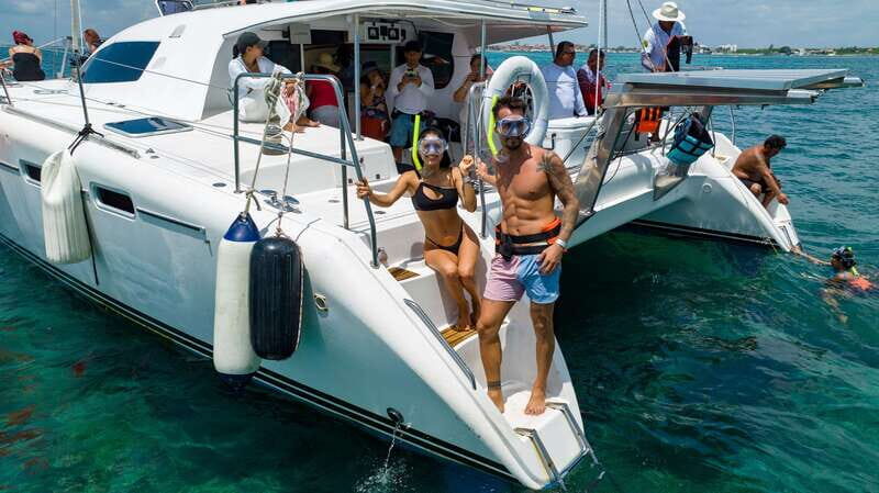 Cancún Catamaran to Isla Mujeres + Snorkel, Open Bar & Lunch - What You Can Expect from the Itinerary