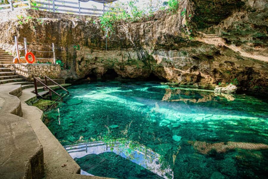 Cancun: Cenotes El Retoño entrance with transportation, lunch, and guided tour. - Swimming in Cenotes