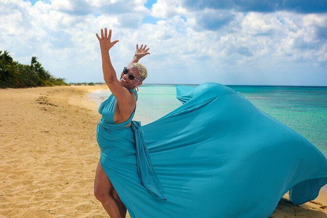 Cancun Flying Dress Photography Session - Who Would Love This Experience?