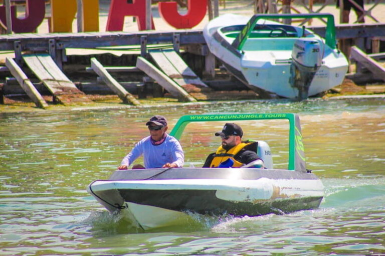 Cancun: Jungle Tour Expedition - An Authentic Nighttime Lagoon Experience