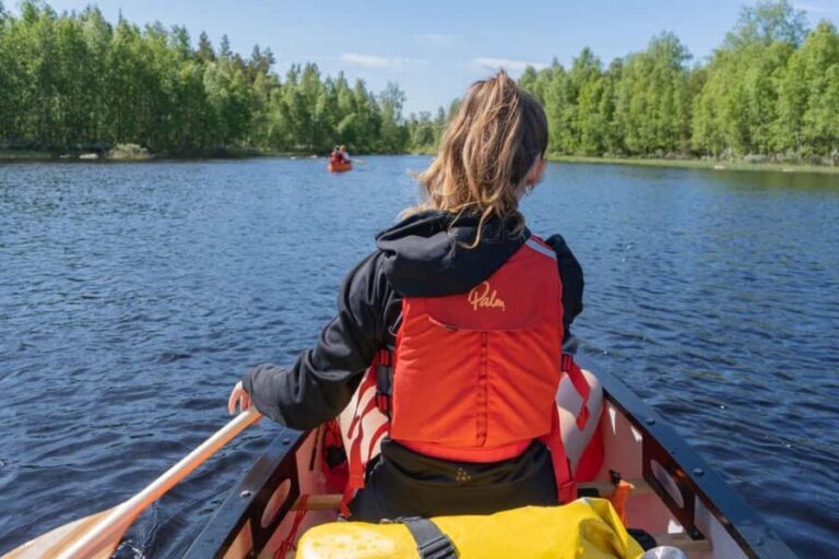 Canoe down the river trip in Lapland - The value of this adventure