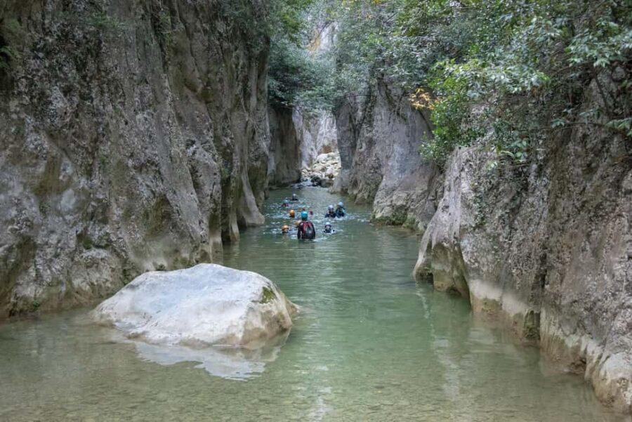 Canyoning Galamus gorges - Where It All Starts: The Meeting Point