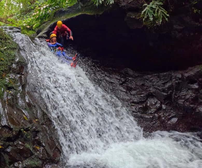 Canyoning in Ribeira dos Caldeirões  Hidden Waterfall Adventure - The Itinerary: From Arrival to Adventure