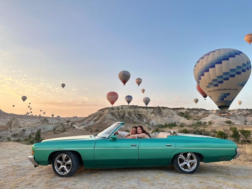 Cappadocia: Private Classic Car Trip with Photoshoot Option