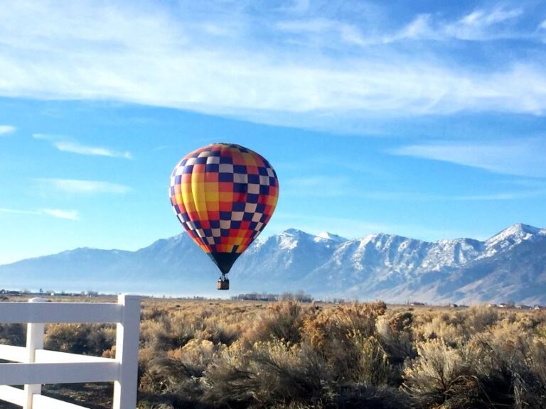 Carson City: Hot Air Balloon Flight - Wildlife Encounters