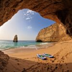 Carvoeiro: Benagil Cave Kayak Tour with 4k Photos - The Itinerary in Detail