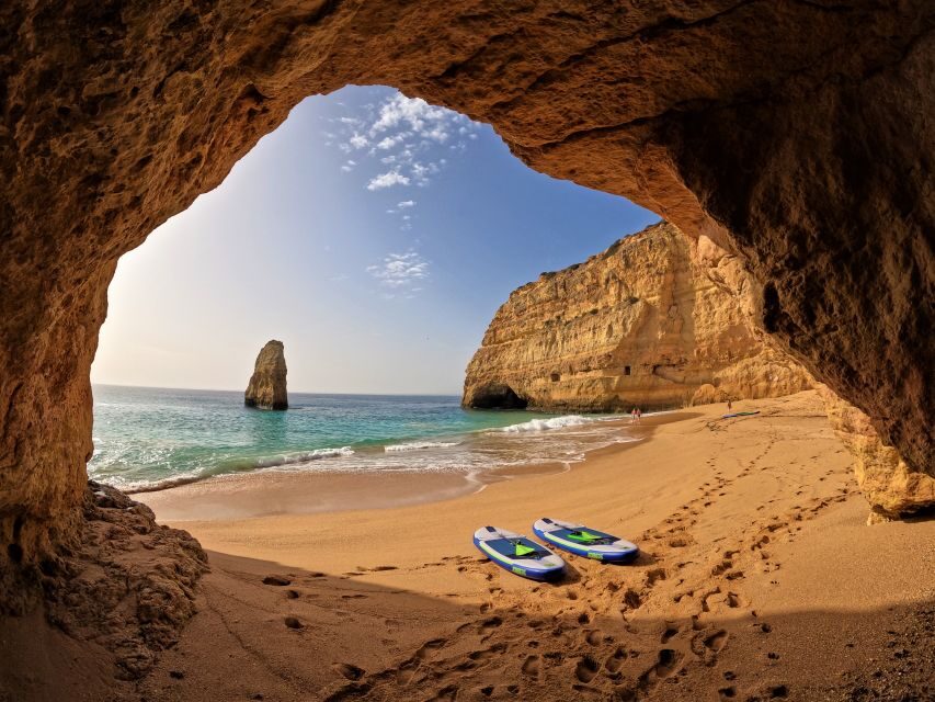 Carvoeiro: Benagil Cave Kayak Tour with 4k Photos - The Itinerary in Detail