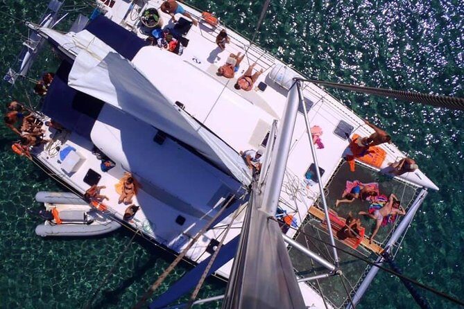 Catamaran Full Day Cruise: Poliegos - Kleftiko - The Crew and Small-Group Atmosphere