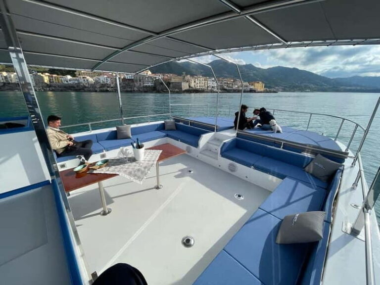 Catamaran Tour: experience of discovering the Cefalù coastline. - What’s Included and What’s Not