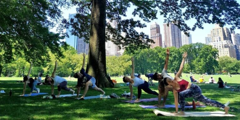 Central Park, New York: Yoga Classes in the park since 2012 - The Practicalities: Making the Most of Your Yoga Class