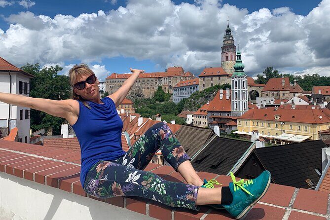 Cesky Krumlov medieval UNESCO sites - private tour with PERSONAL PRAGUE GUIDE - The Crowning View: Cesky Krumlov Castle Tower