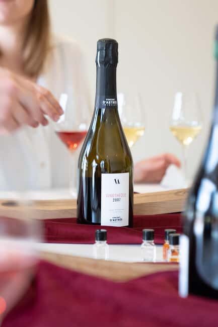 Champagne Vincent d'Astrée: Sensory Workshop - A Closer Look at the Experience