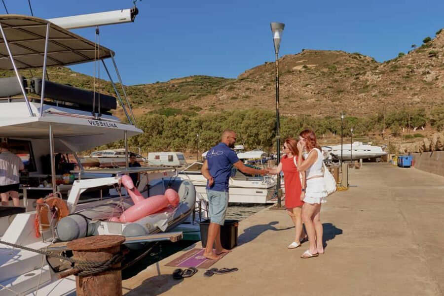 Chania: Morning Catamaran Cruise with Premium Lunch & Drinks - FAQ
