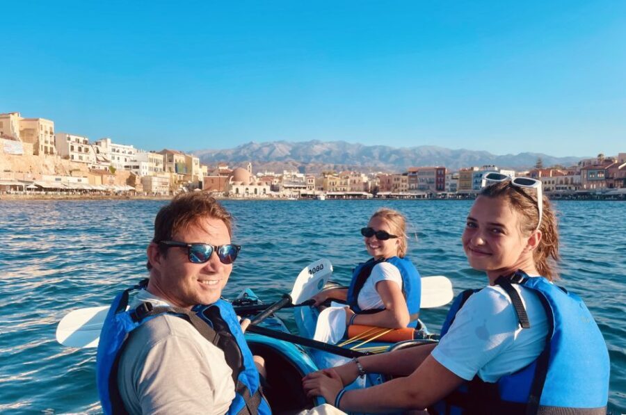 Chania: Morning Sea Kayak Tour Along the Coastline - The Experience in Detail