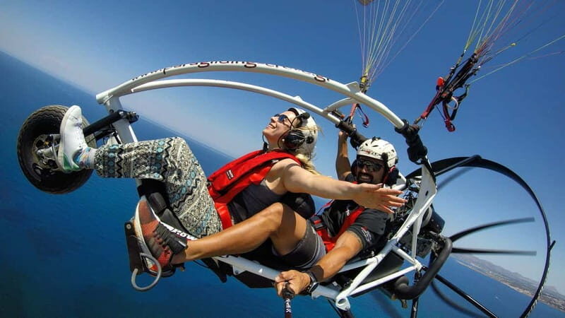 Chania: Paratriking Experience with a Professional Pilot - The Itinerary in Detail
