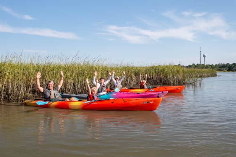 Charleston: Folly Beach Afternoon Kayak Dolphin Safari - The Balance of Learning and Wildlife Viewing