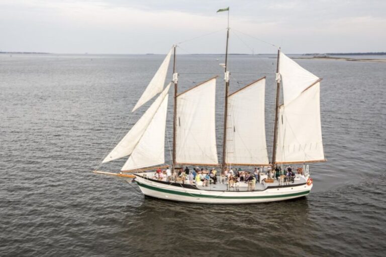 Charleston: Schooner Sailing Harbor Tour & Dolphin Watch - FAQs