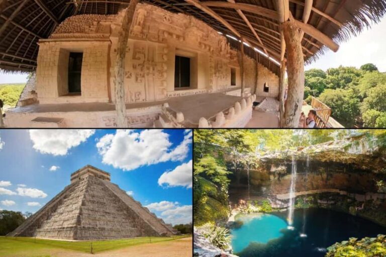 Chichen Itza, Ek Balam & Cenote - Private Tour - Refreshing Swim in Cenote Saamal