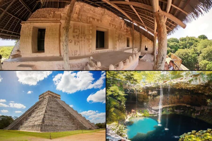 Chichen Itza, Ek Balam & Cenote - Private Tour - Refreshing Swim in Cenote Saamal
