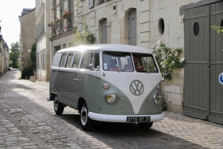Chinon Vintage Tour: Tour the town in a Combi VW - Who Will Love This Tour?