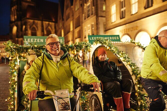 Christmas mulled wine tour in Münster - A Detailed Look at Münster’s Christmas Mulled Wine Rickshaw Tour