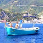 Cinque Terre by the sea with local wine - What to Expect Onboard