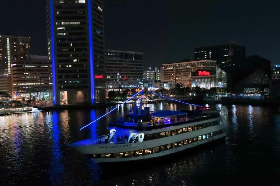 City Cruises Baltimore: Sights & Sips Sightseeing Cruise