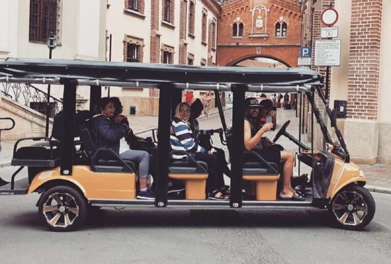 City Tour Cracow golf car plus Cruise on the Vistula River. - Frequently Asked Questions
