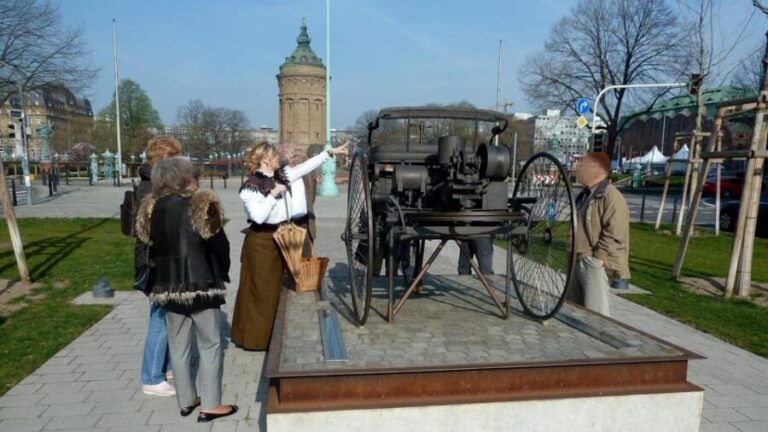 City tour Mannheim: With Bertha Benz through the city of inventors - costume tour - A Deep Dive into the Mannheim: With Bertha Benz Tour