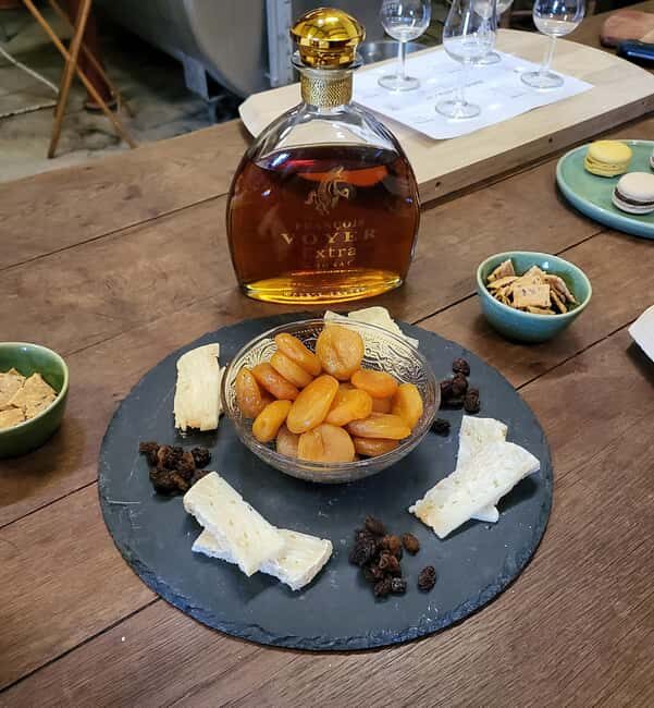 Cognac : Visit to a producer and food-pairing around his Cognacs - A Closer Look at the Tour Experience