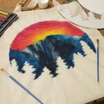 Colorado Inspired Inktense Painted Stocking or Tote Bag Class - Who This Experience Is Best For