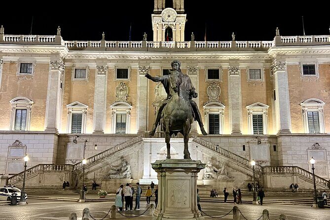 Colosseum and Roman Forum Sightseeing Area Night Walking Tour - Frequently Asked Questions