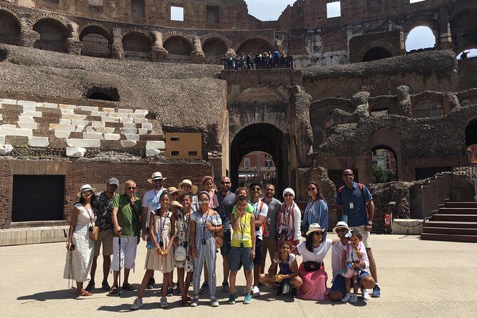 Colosseum Arena Floor Guided Tour- Up To 6 People - FAQ