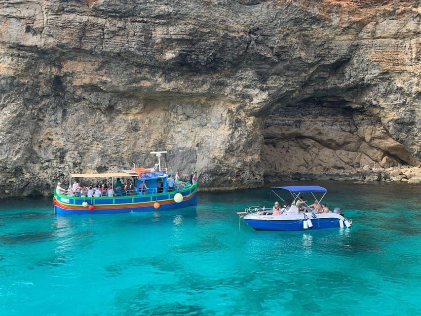 Comino: private charter to Crystal & Blue lagoon & Caves - Practical Details: From Booking to Onboard Experience