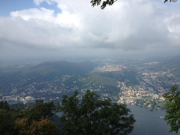 Como Brunate Torno. The Breathtaking Scenery - A Scenic Trek Toward the Hillside Baita