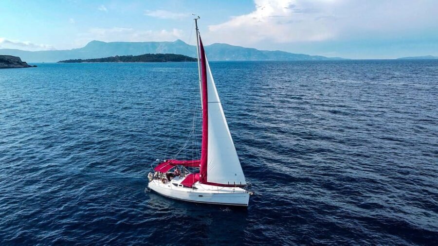 Corfu: Private Sailing Cruise with Sunset Viewing & Drinks - Detailed Breakdown of the Itinerary